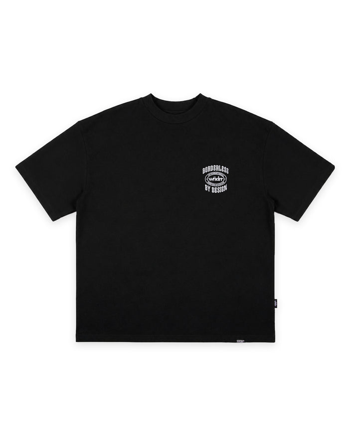 WNDRR RZN HEAVY WEIGHT TEE 'BLACK'