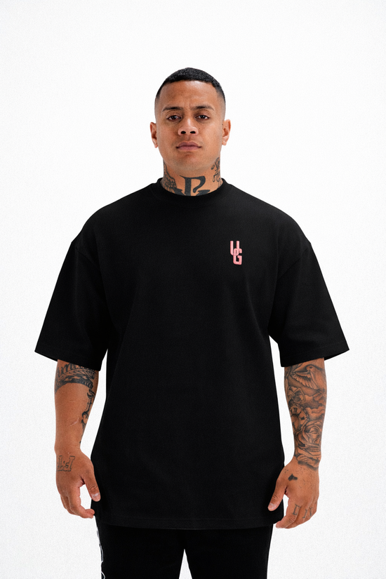 UG ORIGIN TEE 'BLACK/ROSE'
