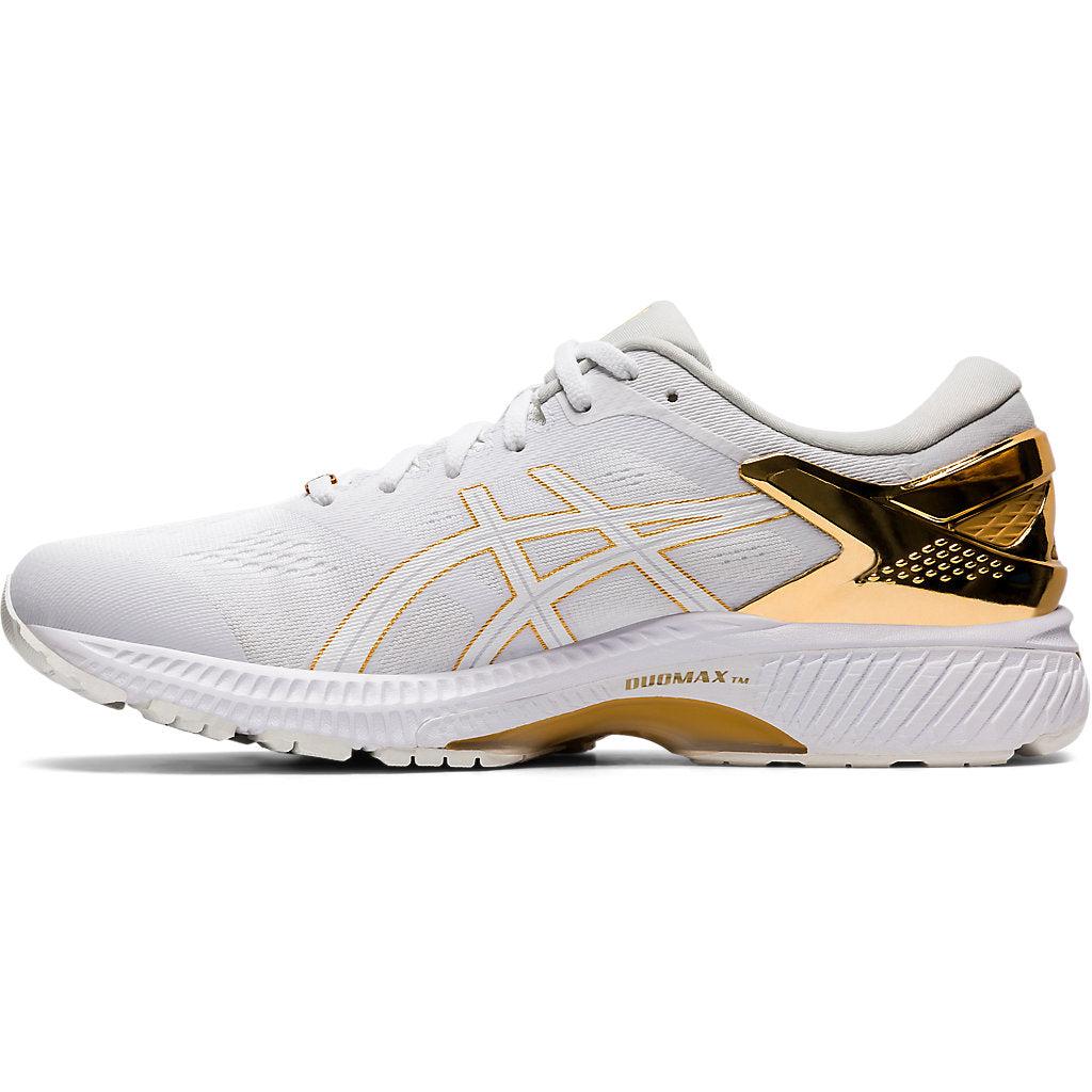 Men's ASICS Gel Kayano 26 Platinum 'White/Gold'