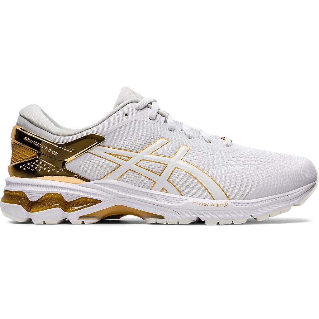 Men's ASICS Gel Kayano 26 Platinum 'White/Gold'