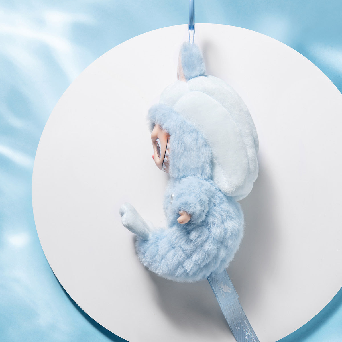 Labubu Hide And Seek in Singapore Series-Vinyl Plush Doll Pendant