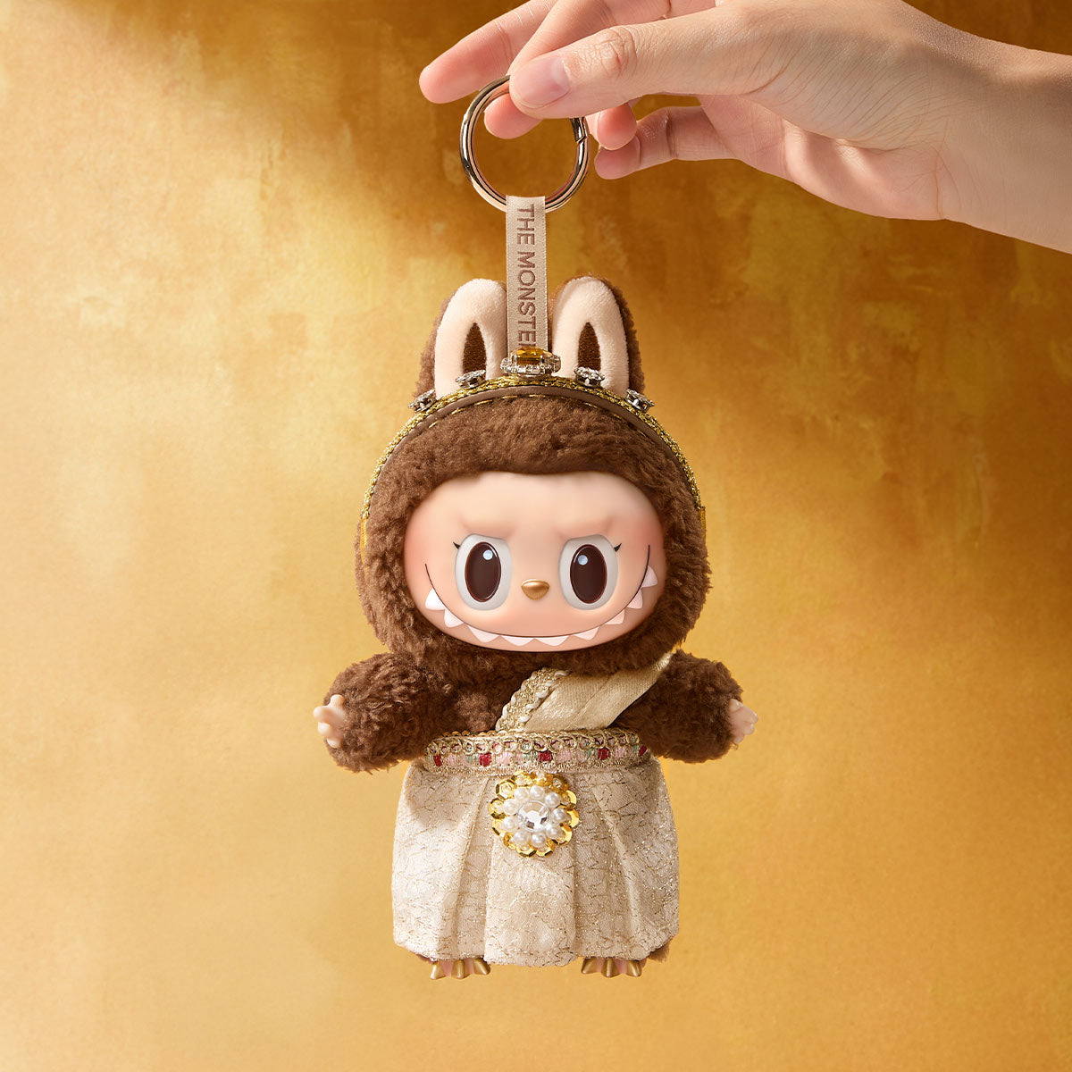 Pop Mart 'Good Luck To You' Labubu Vinyl Plush Doll Pendant (Thailand Exclusive)
