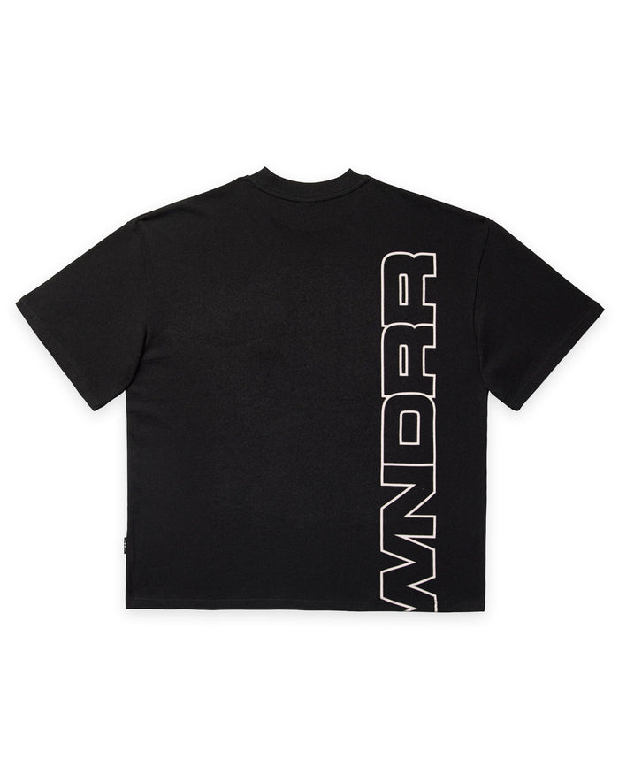 WNDRR CONTEXT HEAVY WEIGHT TEE 'BLACK'