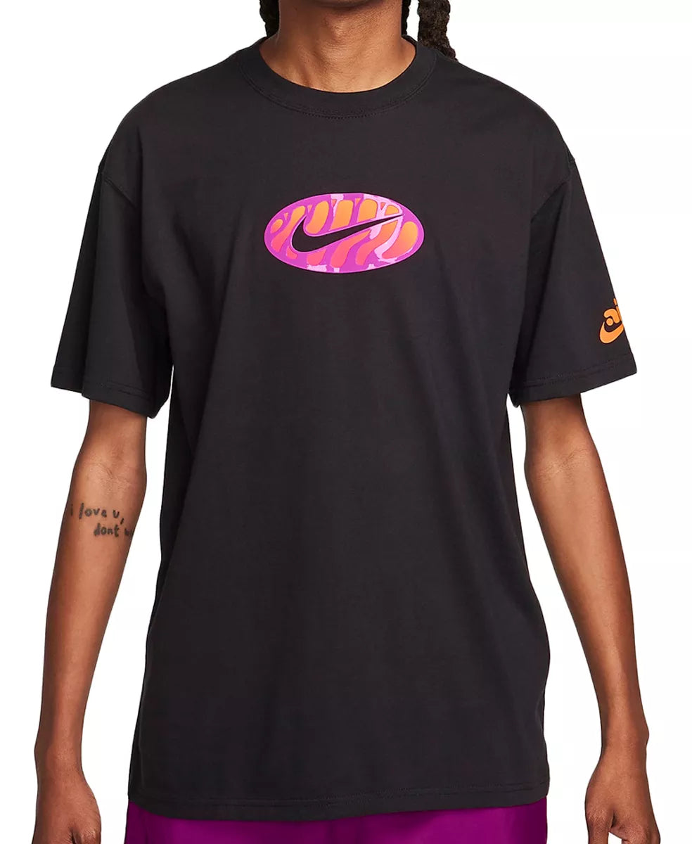 Nike Sportswear Max90 T Shirt 'Black/Sunrise'