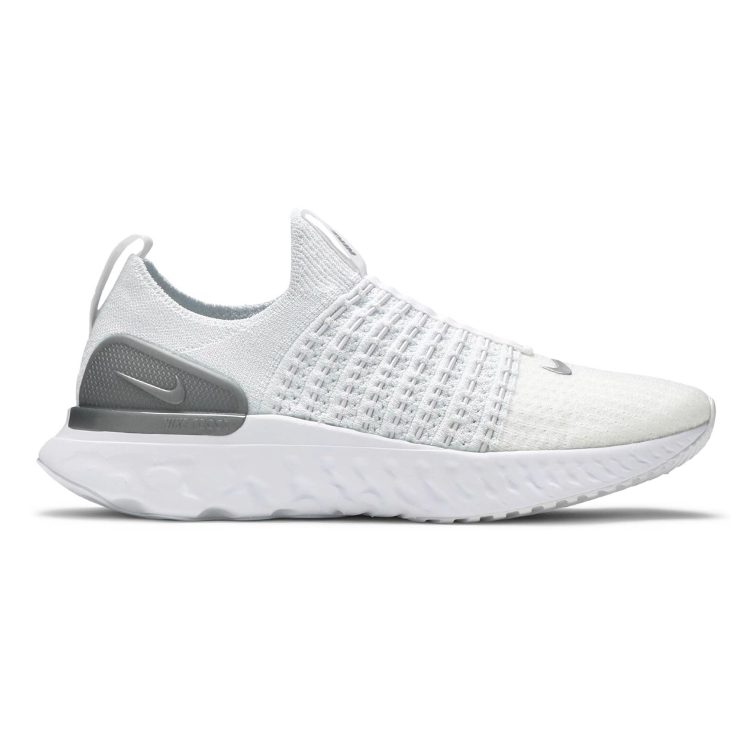 Women's Nike Phantom React Flyknit 2 'True White/Metallic Silver'