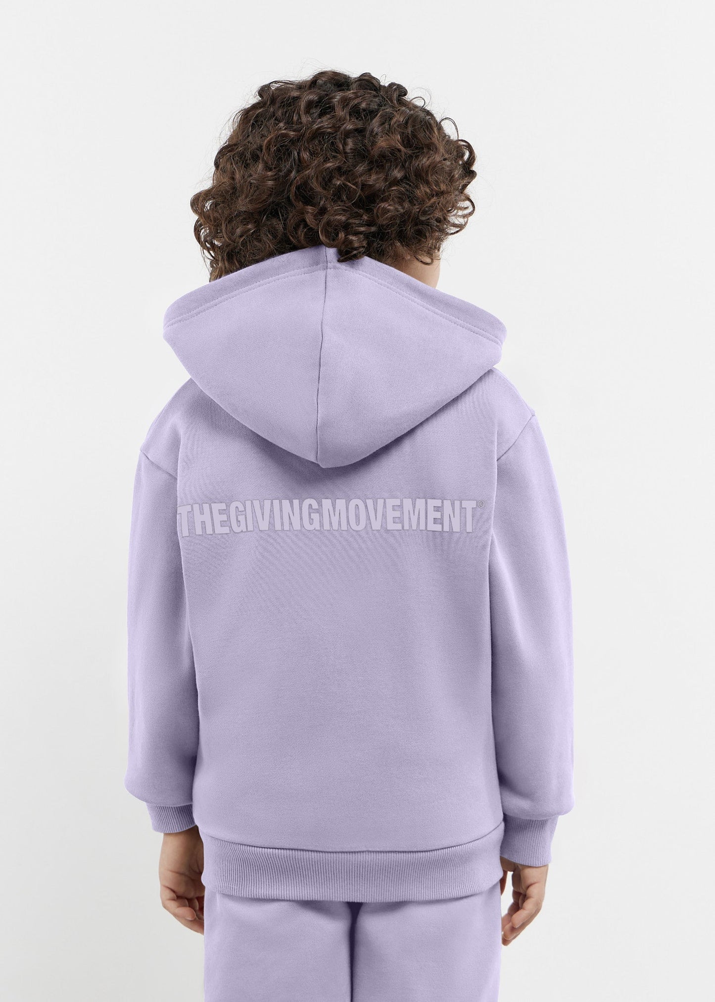 TGM Oversized Zip Hoodie 'Digital Lavender'