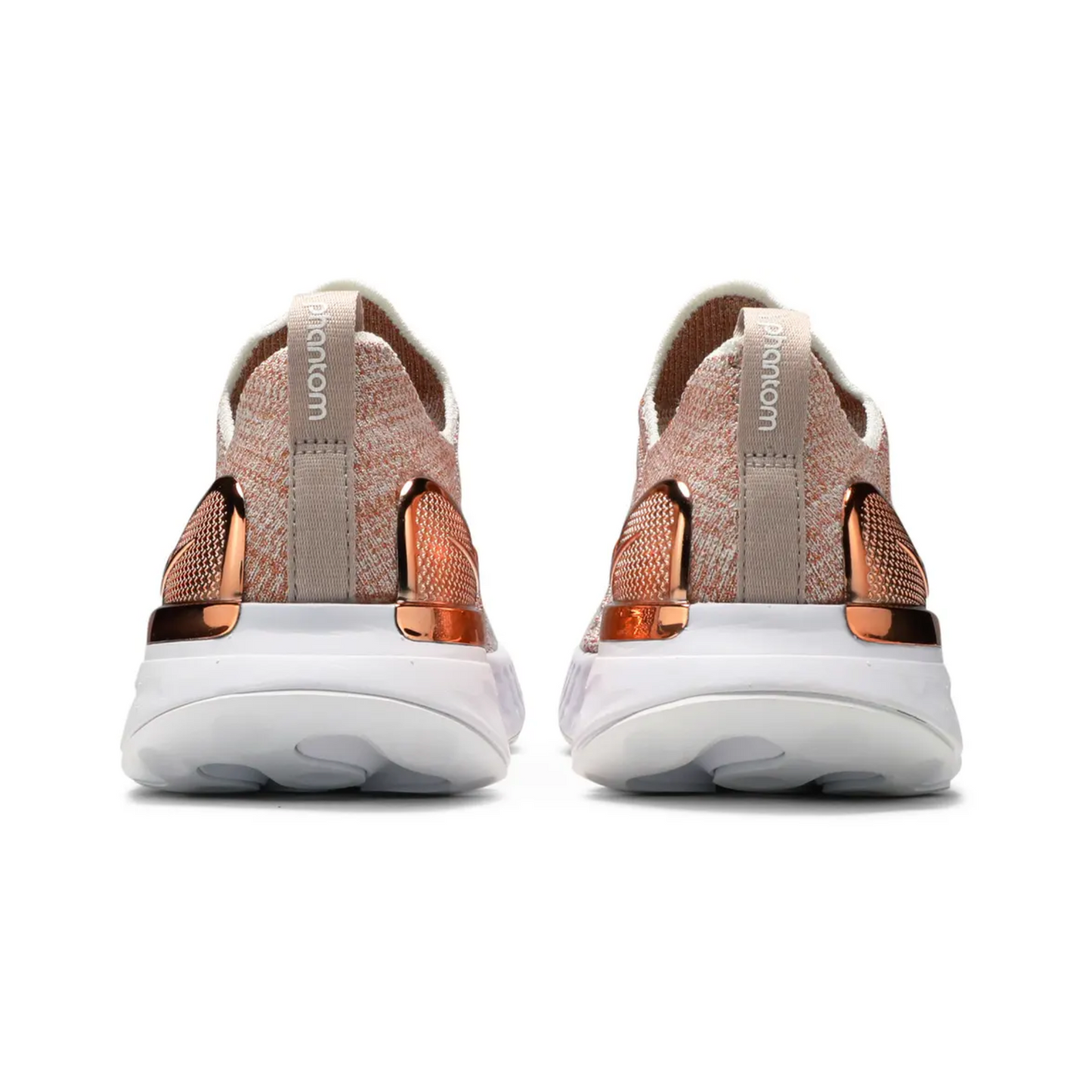 Women's Nike React Phantom FlyKnit 2 Premium 'Fossil Stone Metallic Red Bronze'