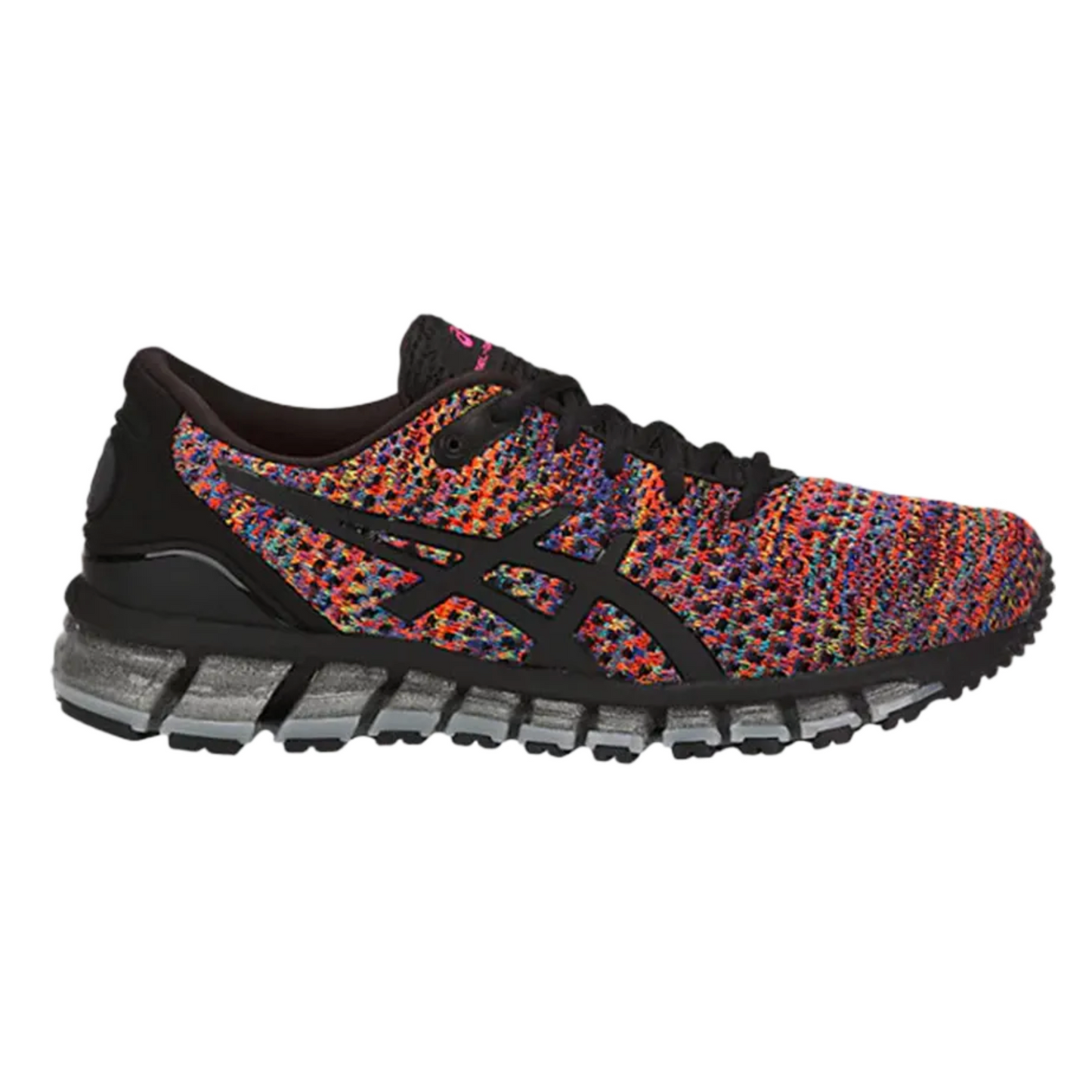 Women's ASICS Gel Knit 2 'Black/Rainbow Multi/Black'