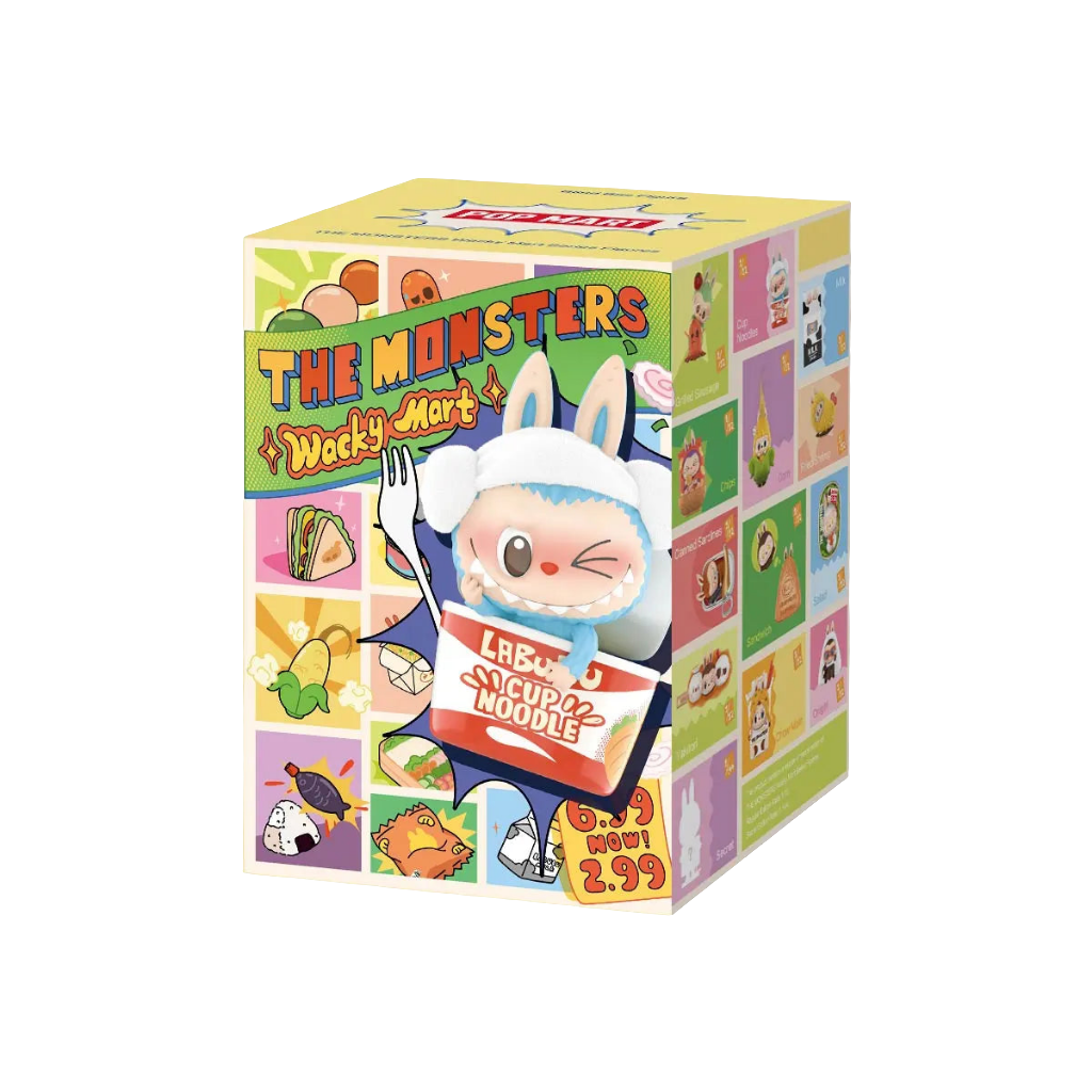 Pop Mart Labubu The Monsters Wacky Mart Series Figure Blind Box