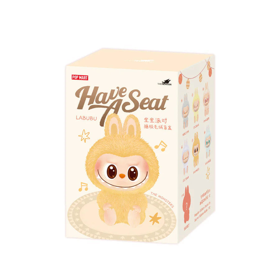 Pop Mart Labubu v2 Have A Seat Vinyl Face Blind Box x1