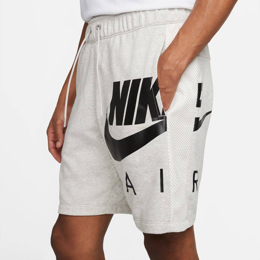 Nike Sportswear Air French Terry Shorts 'Heather Grey/Black'