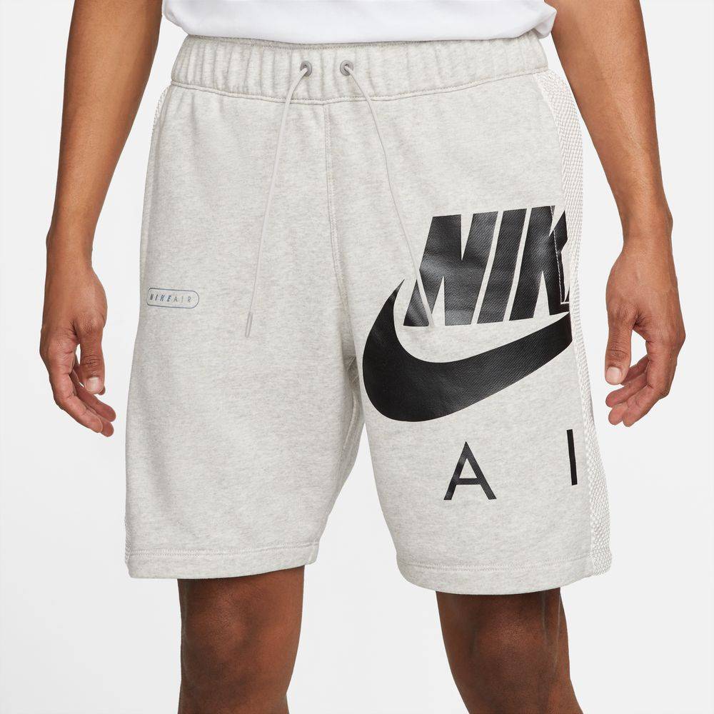 Nike Sportswear Air French Terry Shorts 'Heather Grey/Black'
