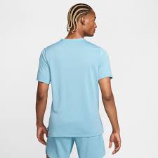 Nike Rise 365 Dri-FIT Short-Sleeve Running Top 'Denim Turquoise'