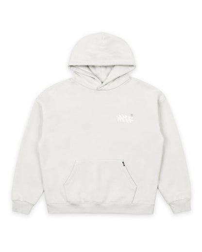 WNDRR TAGGED HOOD SWEAT 'OYSTER'
