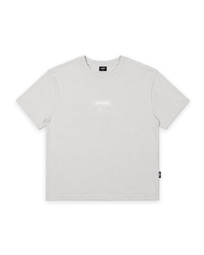 WNDRR SHODO BOX FIT TEE 'OYSTER'
