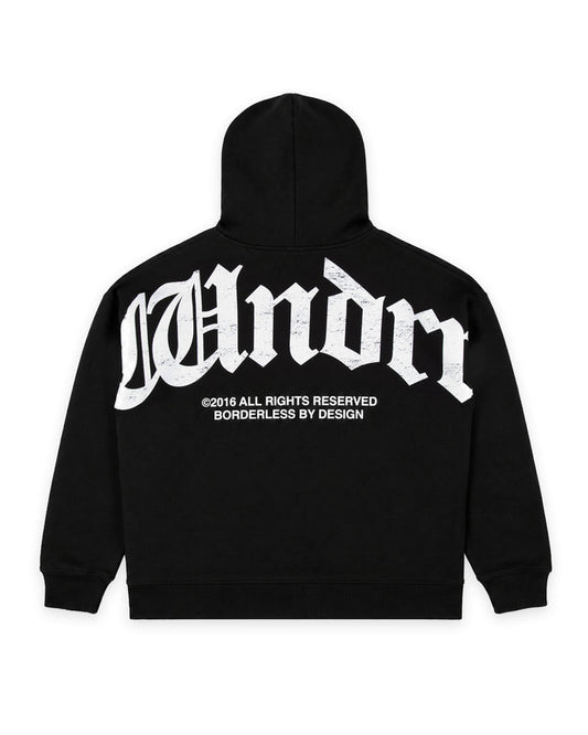 WNDRR REVIVAL HOOD SWEAT 'BLACK'