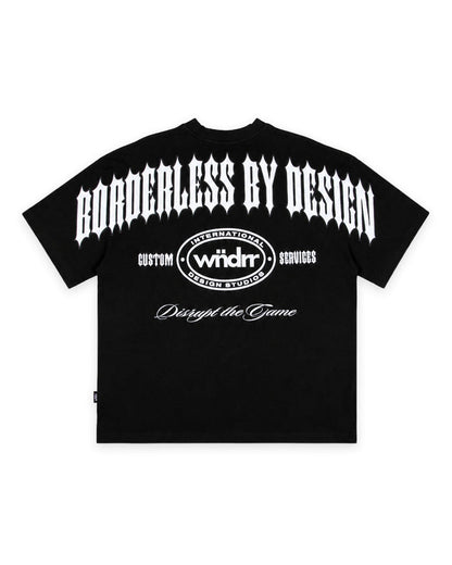 WNDRR RZN HEAVY WEIGHT TEE 'BLACK'
