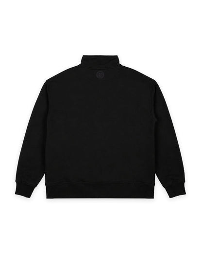 WNDRR MAISON 1/4 ZIP SWEAT 'BLACK'