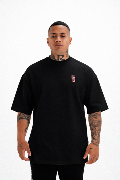 UG ORIGIN TEE 'BLACK/ROSE'