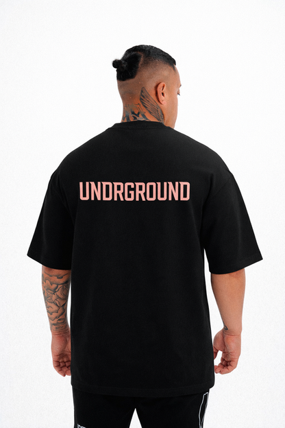 UG ORIGIN TEE 'BLACK/ROSE'