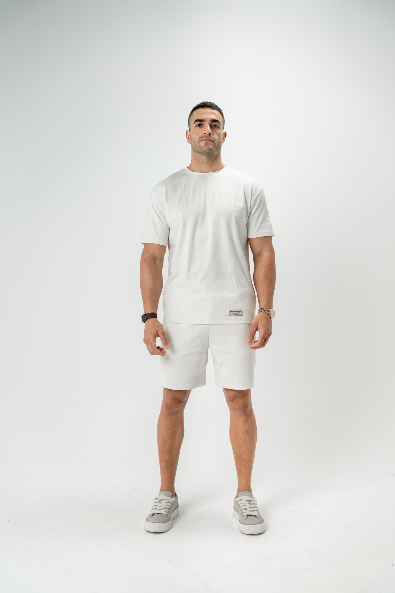 TGM Sydney Print Oversized T-Shirt 'IVORY'