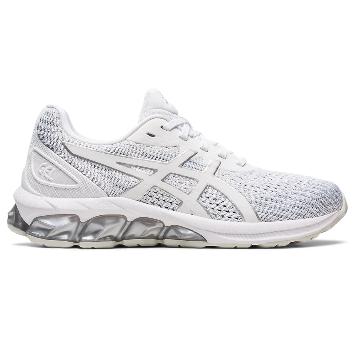 Women's ASICS Gel Quantum 180 VII Knit 'White/Glacier Grey'