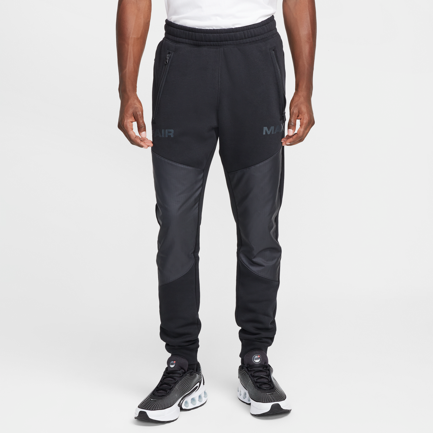 Nike Air Max Fleece Running Trousers 'Black'