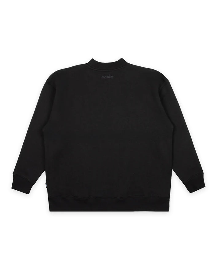 WNDRR CREDIT CREW SWEAT 'BLACK'