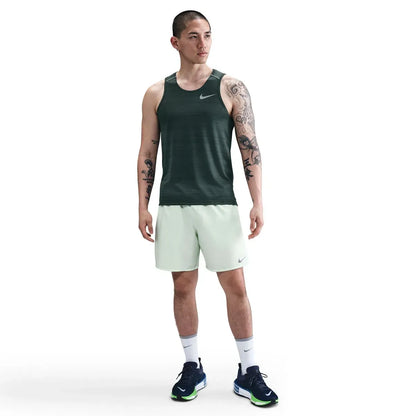 Men's Nike Dri-Fit Miler Tank Top 'Dark Green'