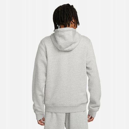 Men's Nike Club Swoosh Full Zip Hoodie 'Grey'
