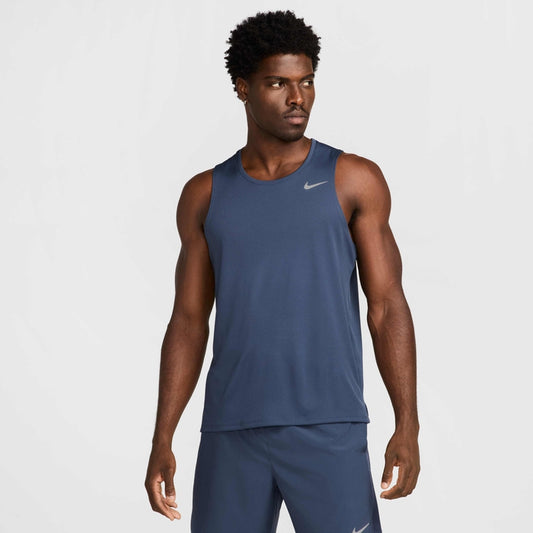 Men's Nike Run Dri-FIT Miler Tank Top 'Navy'