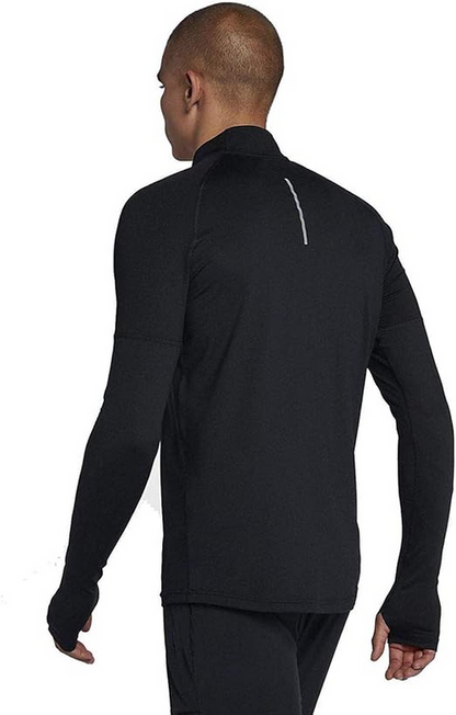 Nike Element Men's Dri-FIT 1/2-Zip Running Top 'Black'