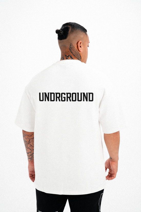UG ORIGIN TEE 'WHITE/BLACK'