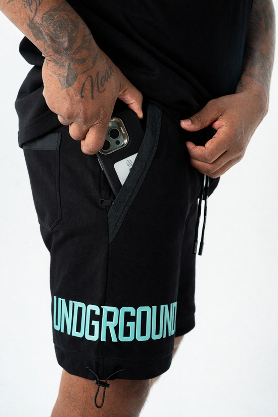 UG Empire Street Shorts 'Black/Tiffany'
