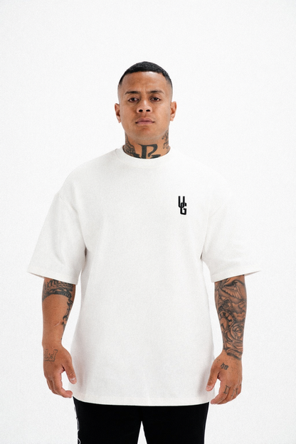 UG ORIGIN TEE 'WHITE/BLACK'