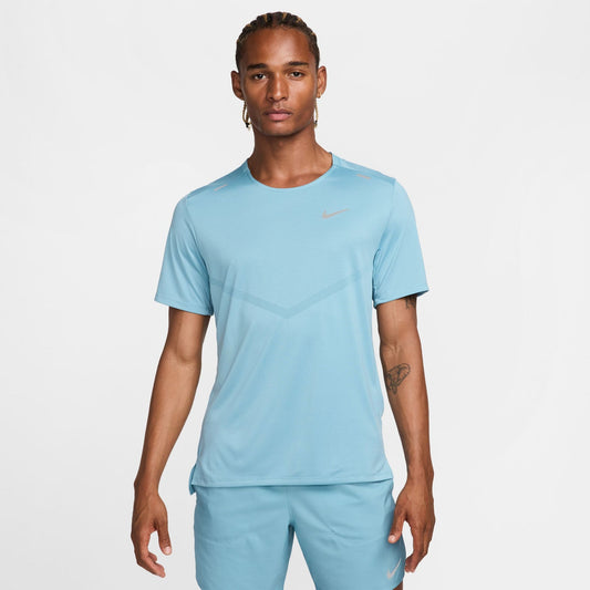 Nike Rise 365 Dri-FIT Short-Sleeve Running Top 'Denim Turquoise'