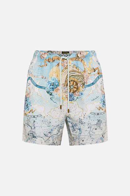 Camilla mid length boardshort 'My Lucky Stars'
