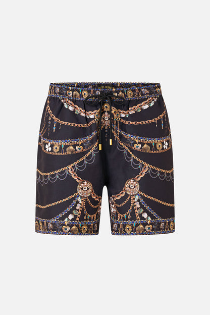 Camilla mid length boardshort 'Amulets & Alchemy'