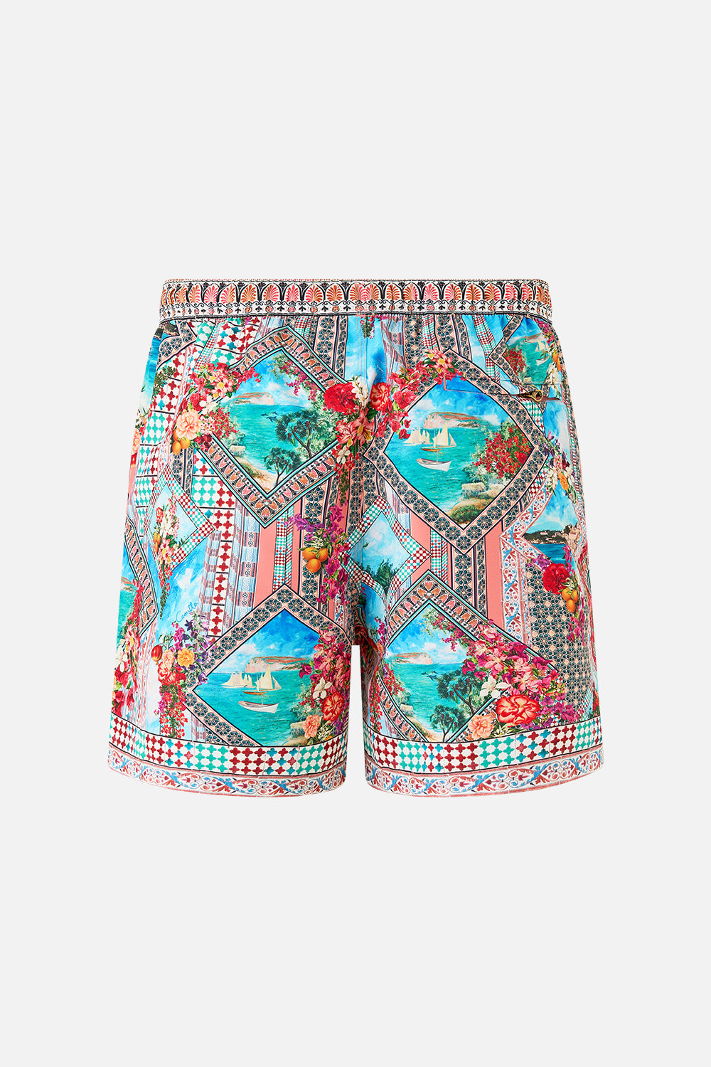Camilla mid length boardshort 'Meet me in mallorca'