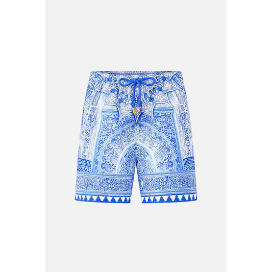 Camilla mid length boardshort 'bosphorous'