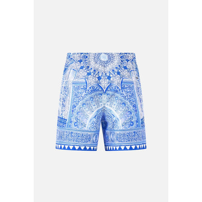 Camilla mid length boardshort 'bosphorous'