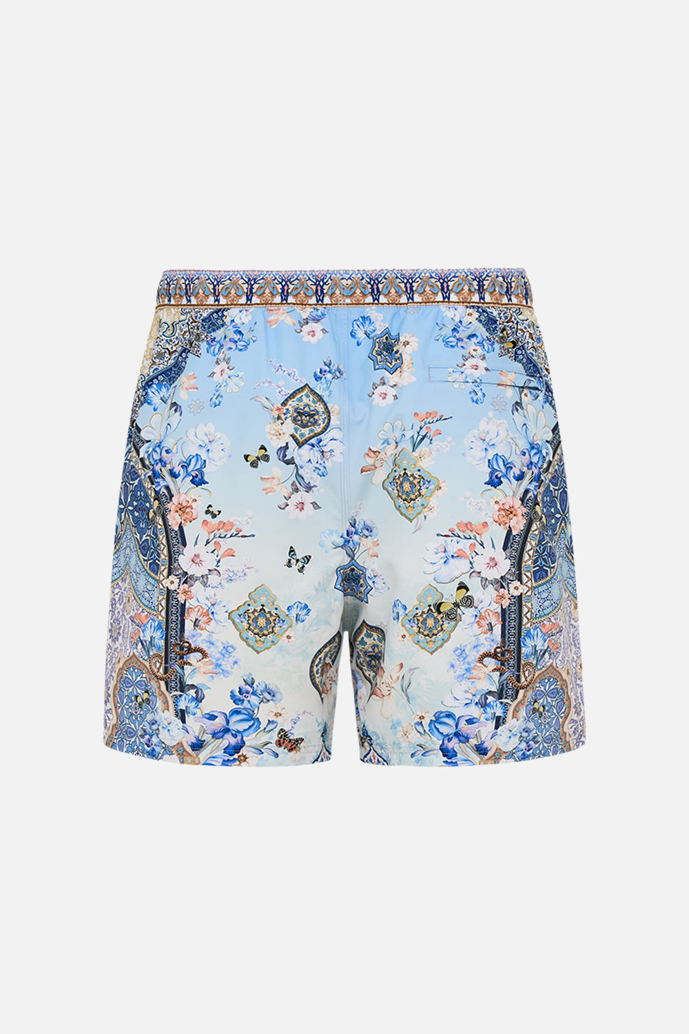 Camilla mid length boardshort 'Al manial palace memoirs'