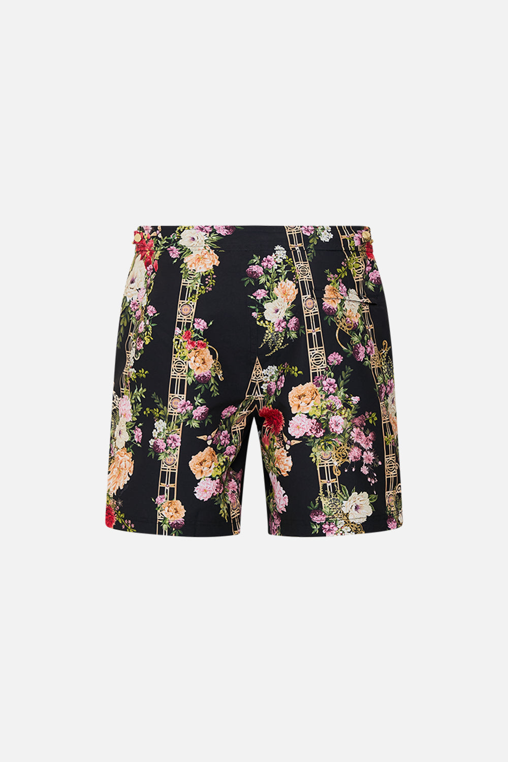 Camilla mid length swim short 'Adorned in alexandria'