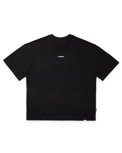 WNDRR CONTEXT HEAVY WEIGHT TEE 'BLACK'