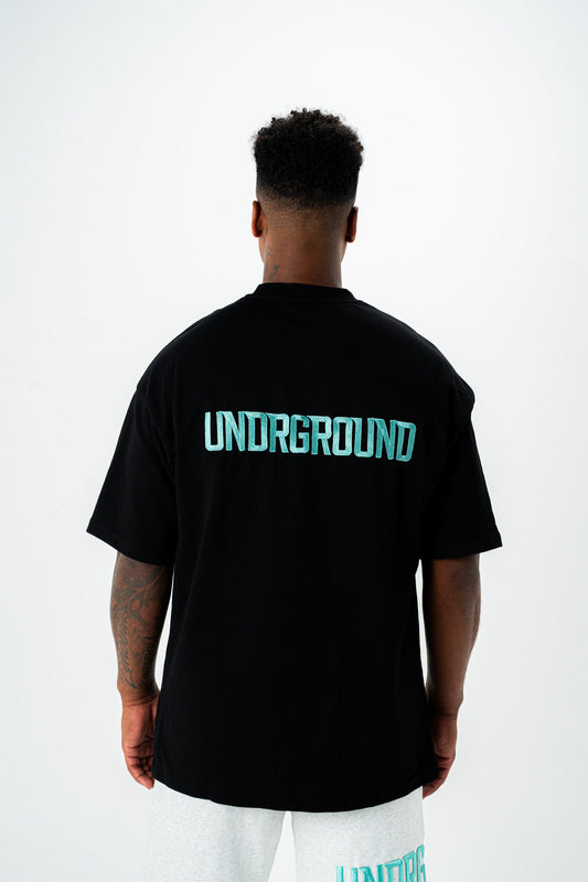 UG EMPIRE STREET TEE BLACK/TIFFANY
