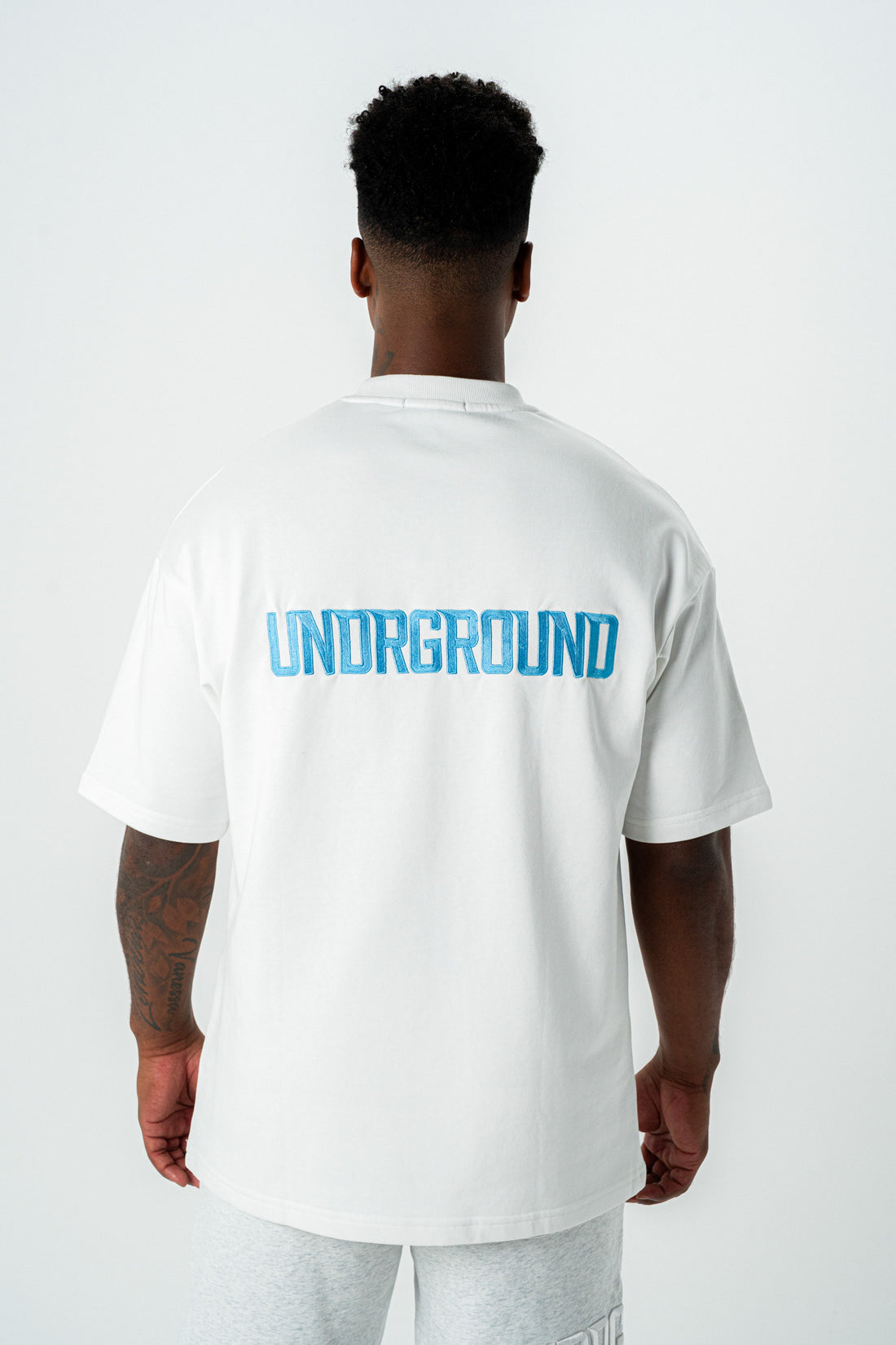 UG Empire Street Tee White/Blue