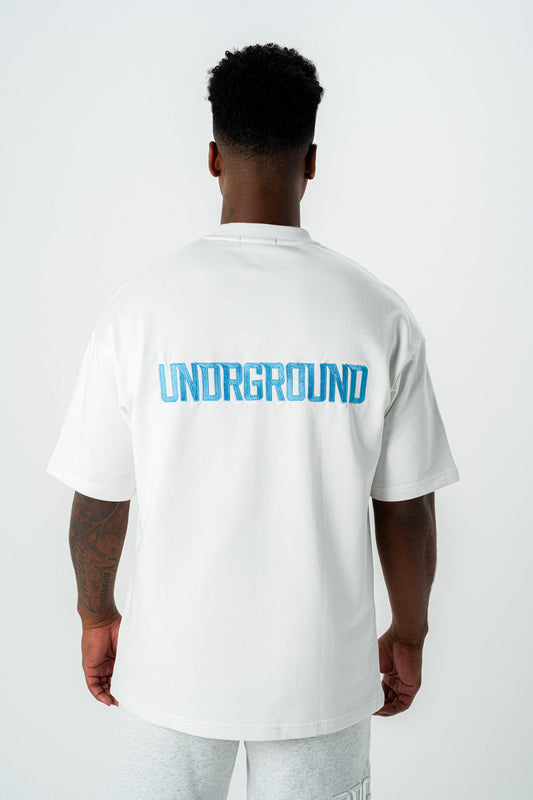 UG Empire Street Tee White/Blue