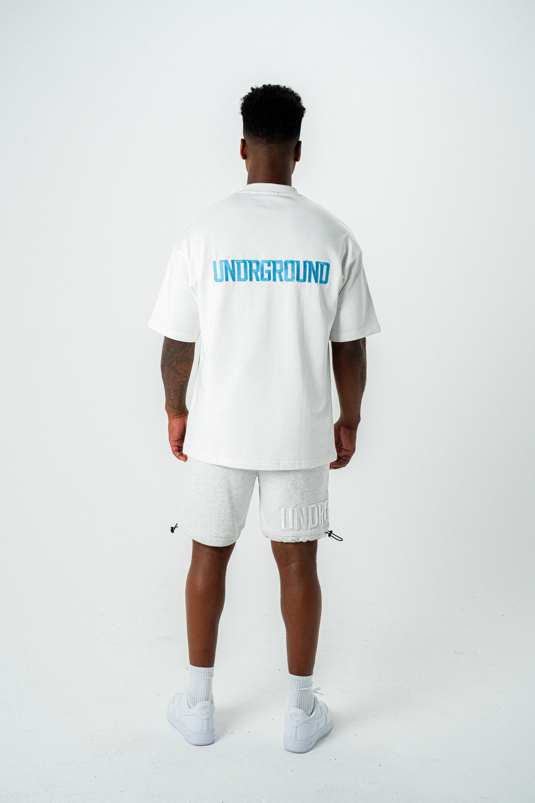 UG Empire Street Shorts 'Grey/White'