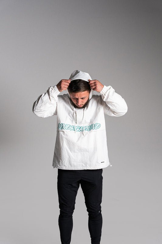 UG HEAVYWEIGHT WINDBREAKER 'WHITE/TIFFANY'