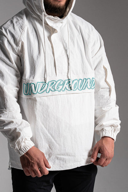 UG HEAVYWEIGHT WINDBREAKER 'WHITE/TIFFANY'